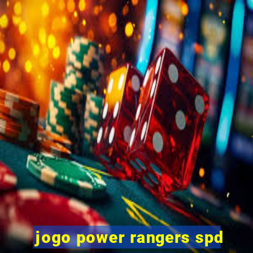 jogo power rangers spd